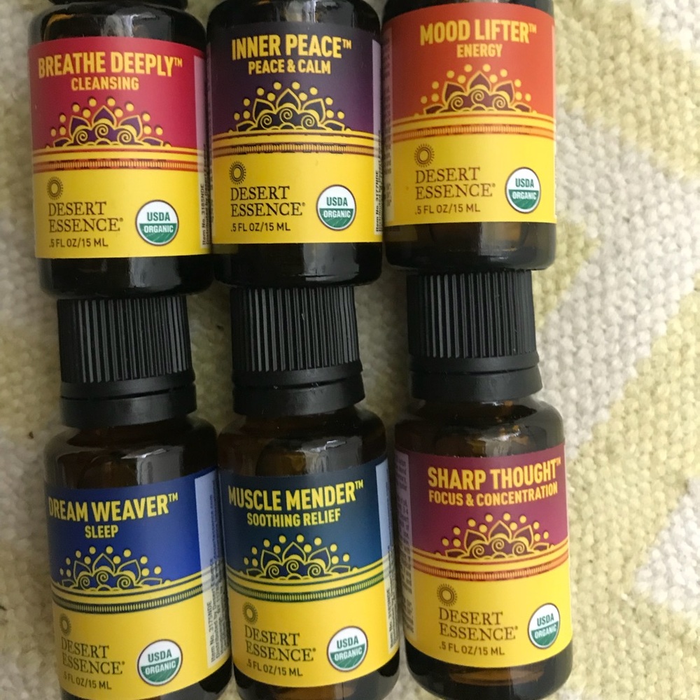 Desert Essence Essential Oil Blends (.5oz bottles)